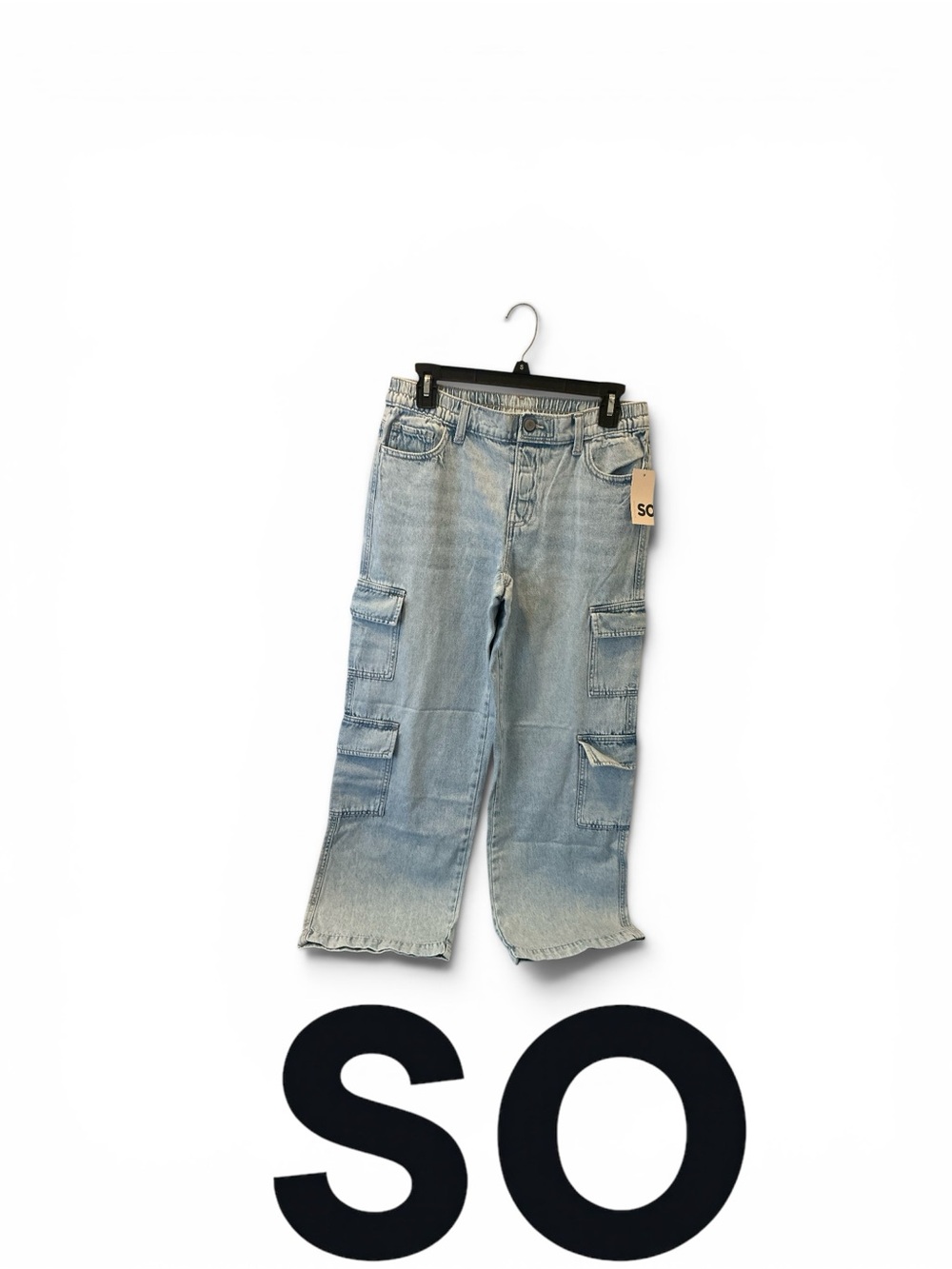 SO Adaptive Light Blue Denim Jeans - Size 16